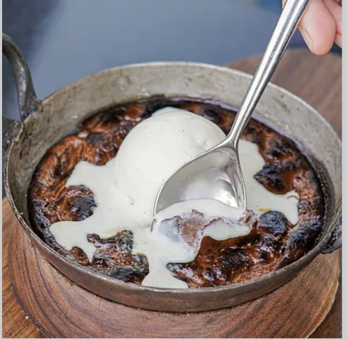 Chocolate Brownie Pudding