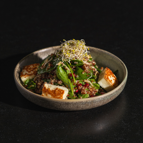 Quinoa and Grilled Halloumi Salad 